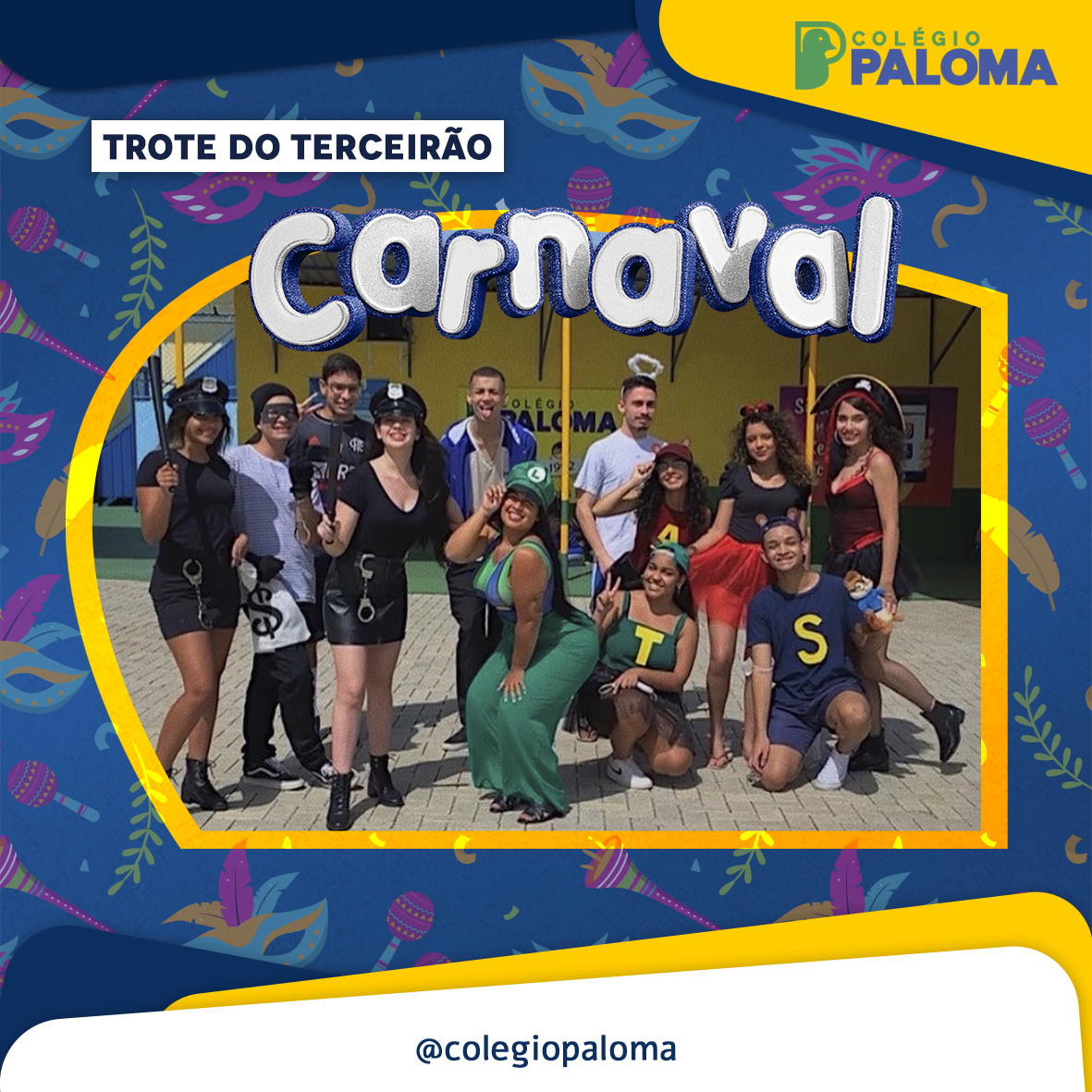 Trote do terceirão :: Colégio Paloma